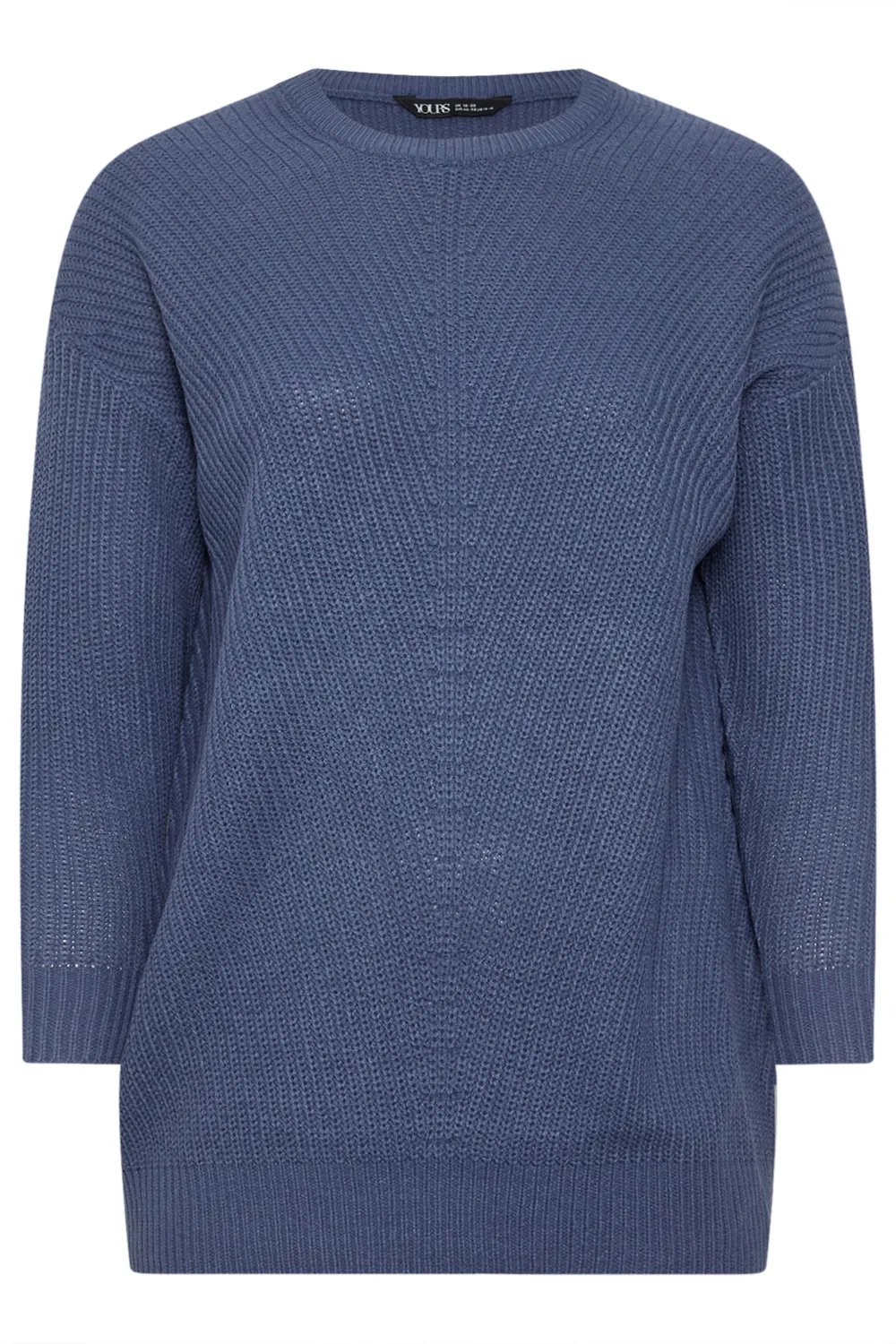 YOURS Curve Pink Essential Knitted Jumper