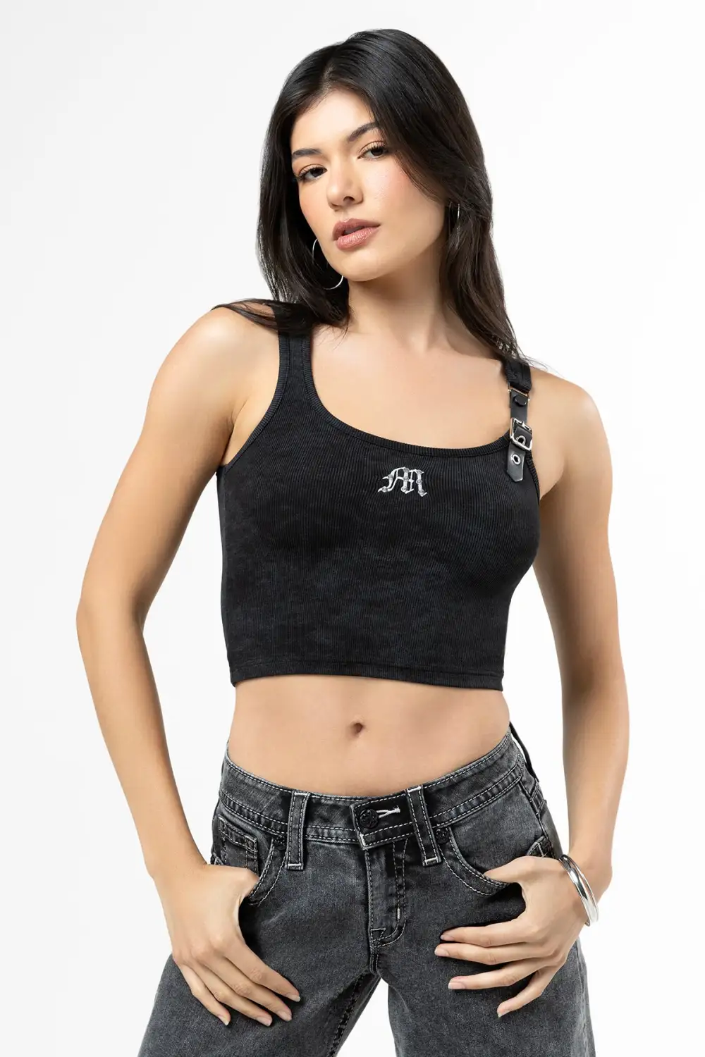 Lohan Buckle Tank Top