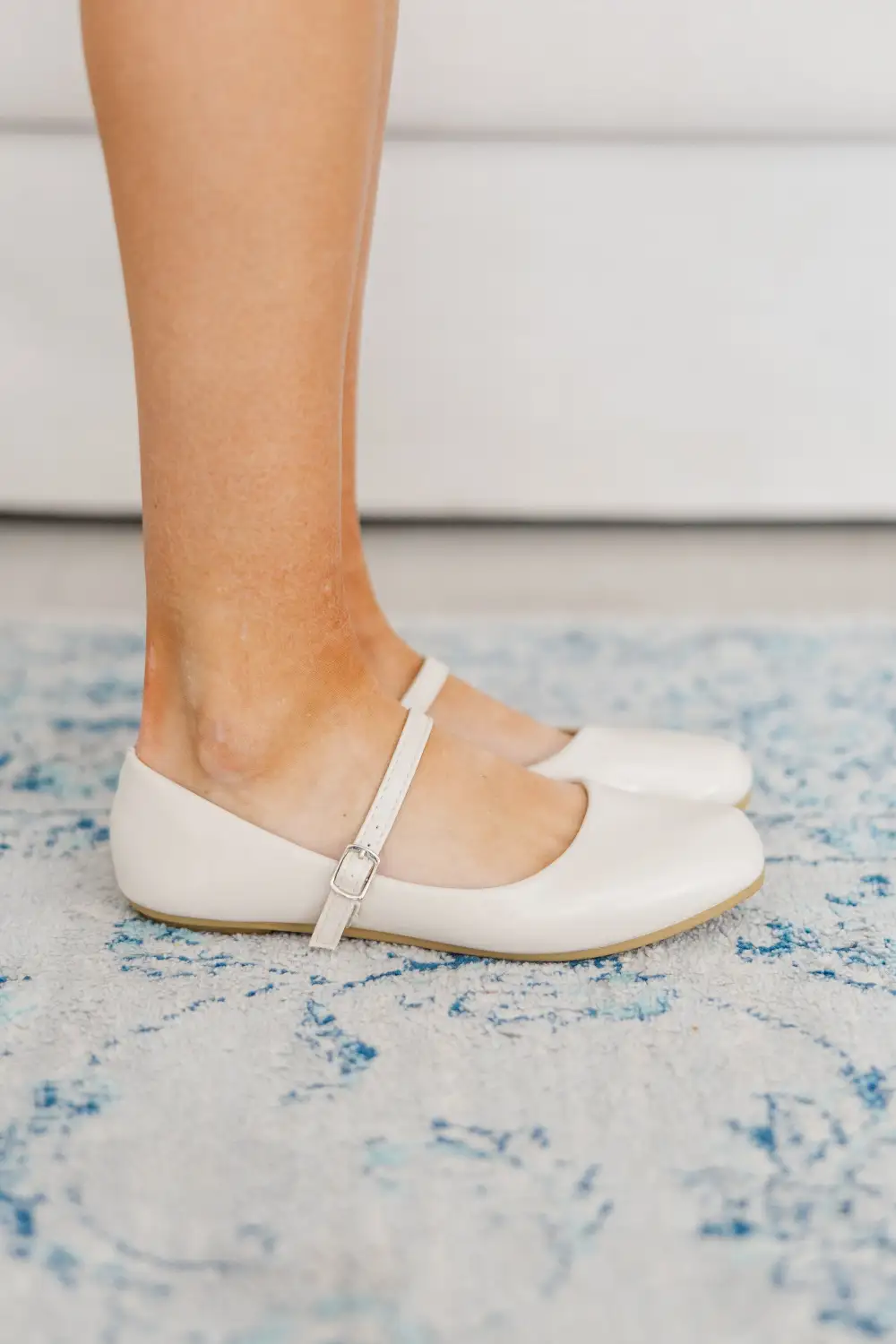 Reinvent Yourself Ivory White Flats
