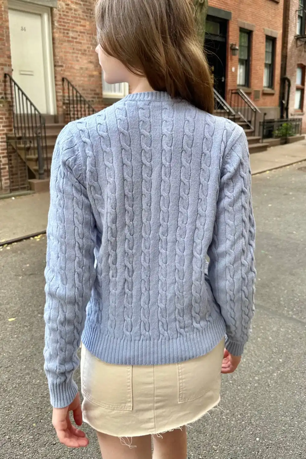 Olsen WOOL Cable Knit Cardigan