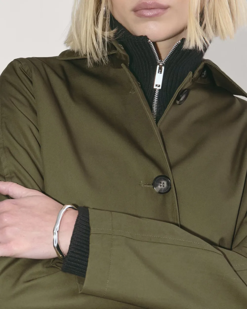 Lapel Neck Coat