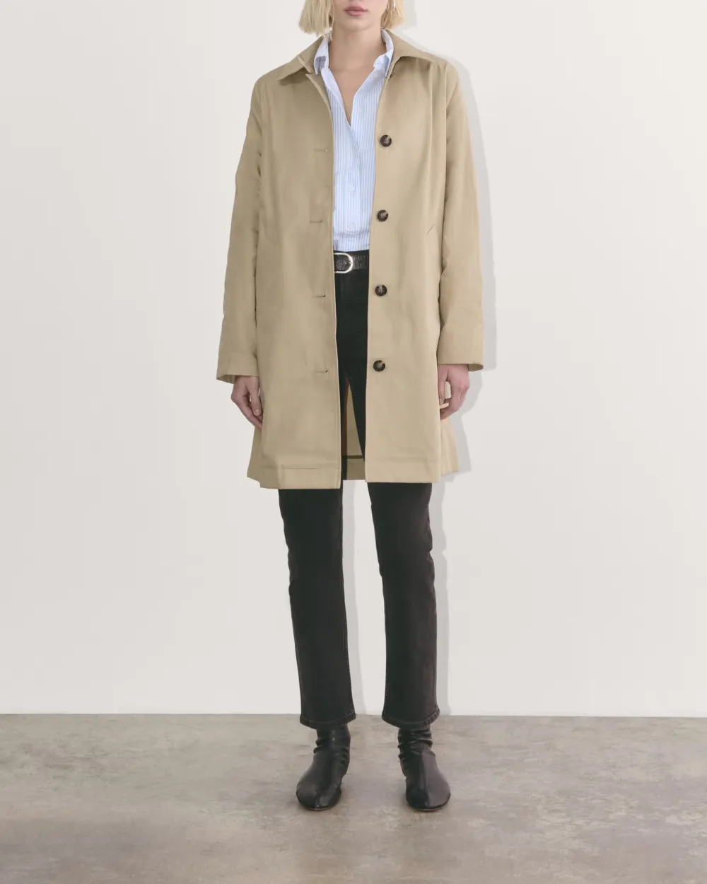 Lapel Neck Coat