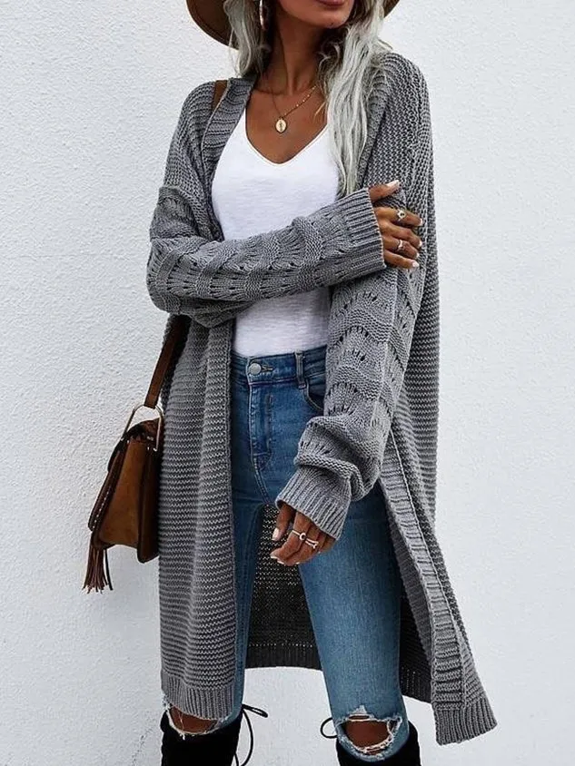 Casual Long Sleeve Sweater coat