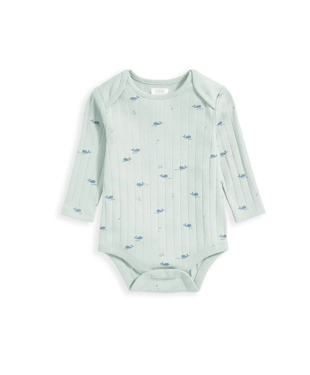 Whale Outfit Set (3 Piece) - Green