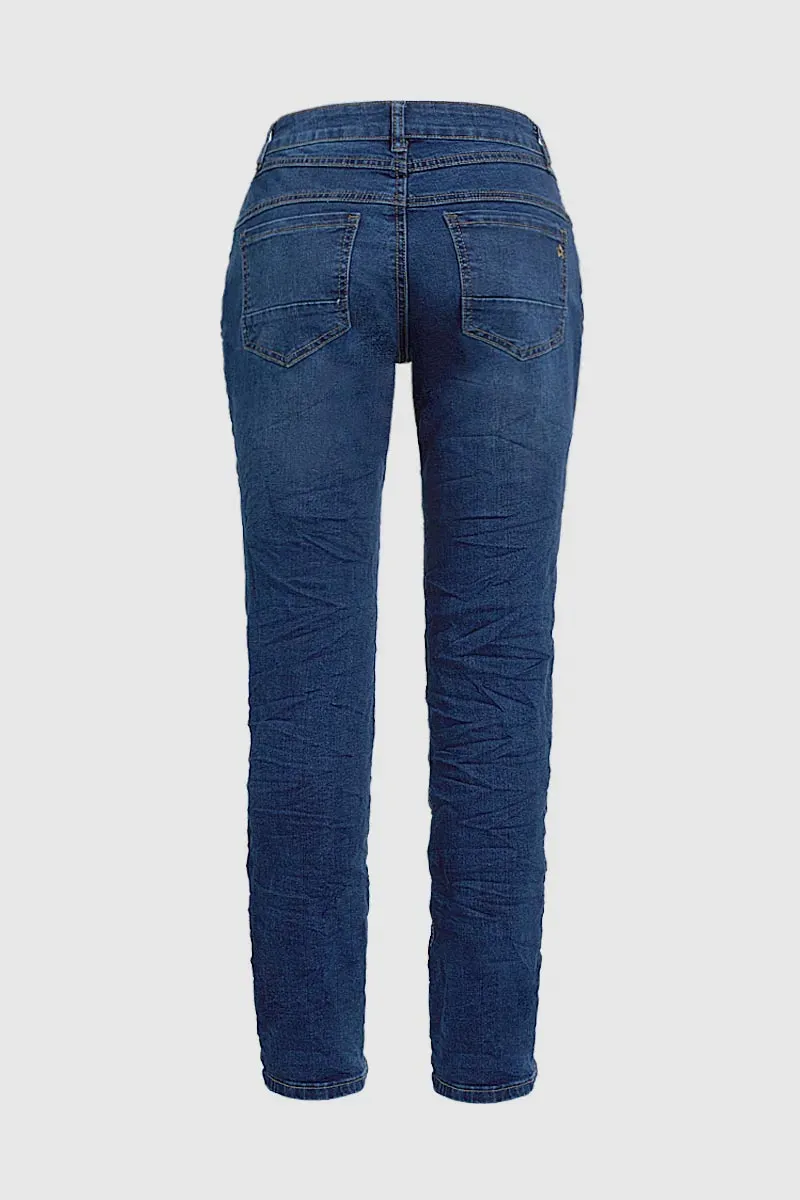 Button Up High Rise Skinny Jeans