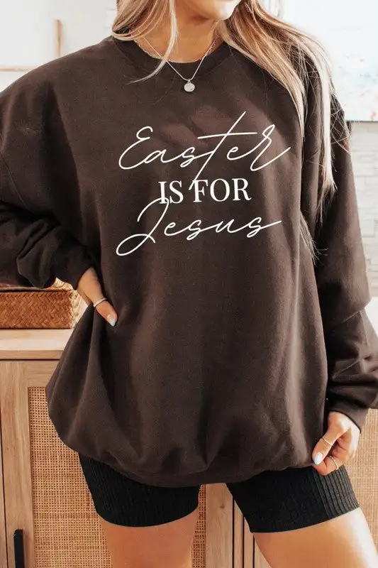 Clean Line Soft Graphic Pullover Sweatshirt