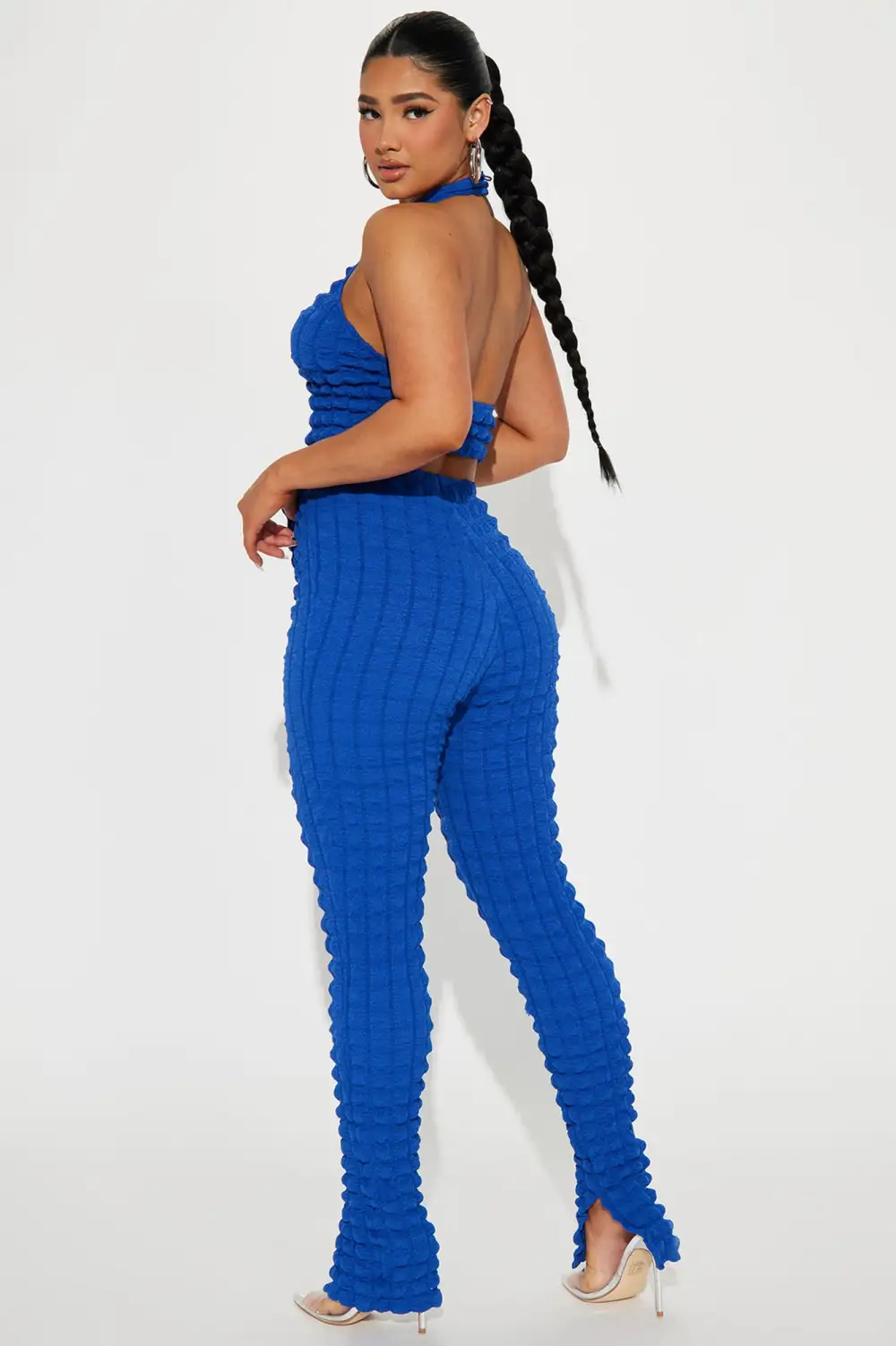 Bailey Bubble Pant Set - Royal
