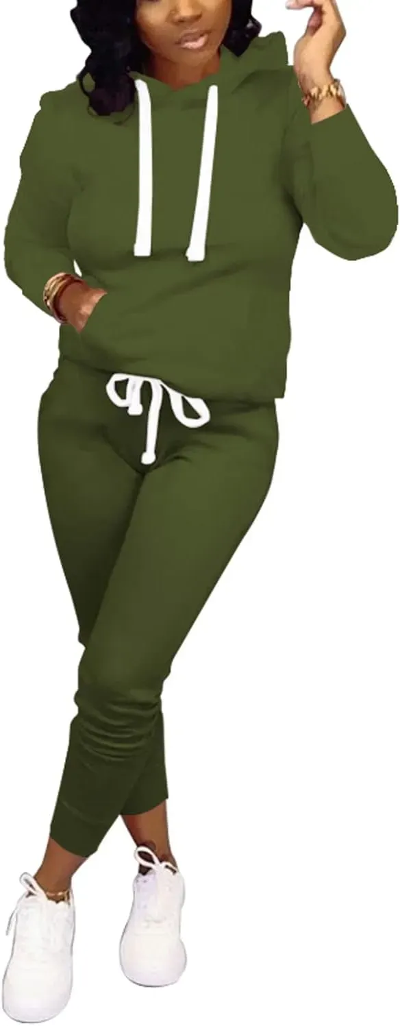 Two Piece Outfits For Women Jogging Suits Casual