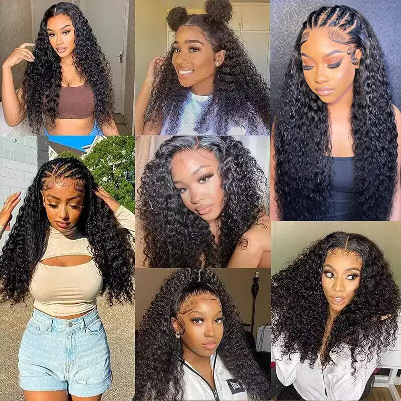 13×4/13×6 HD Lace Frontal Curly Human Hair Wigs Sterly Hair