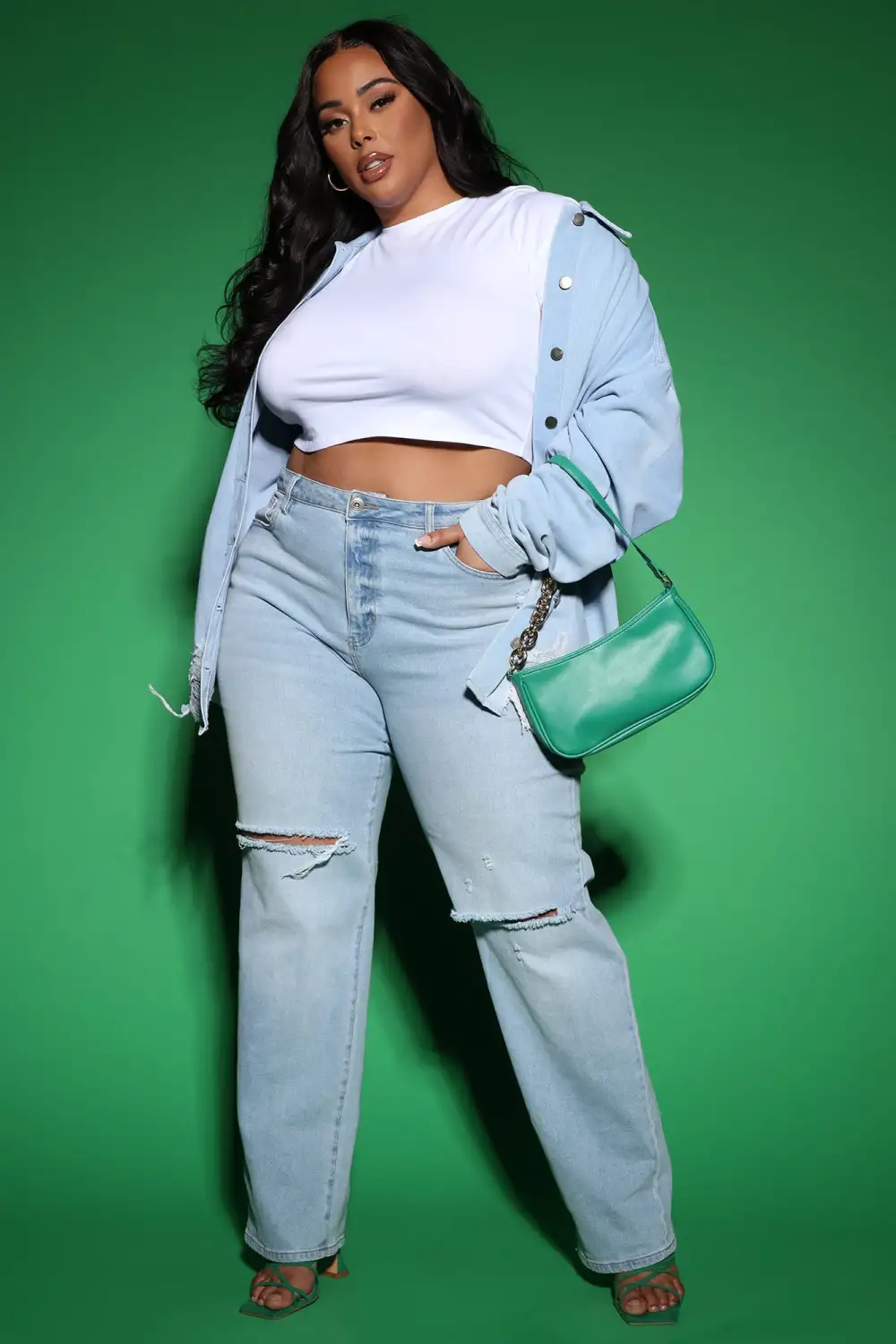 Robin Crop Top - White