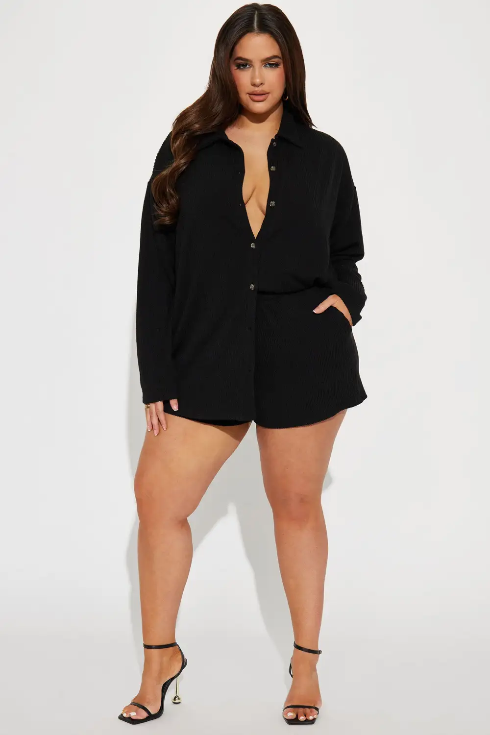 Bianca Short Set - Black