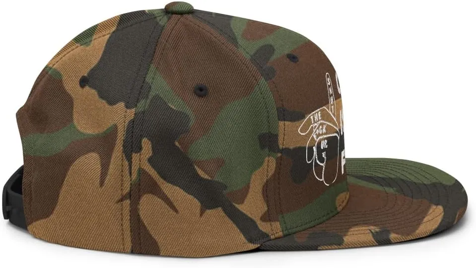 Canada is NOT for Sale Snapback Hat Bold Silence Sign