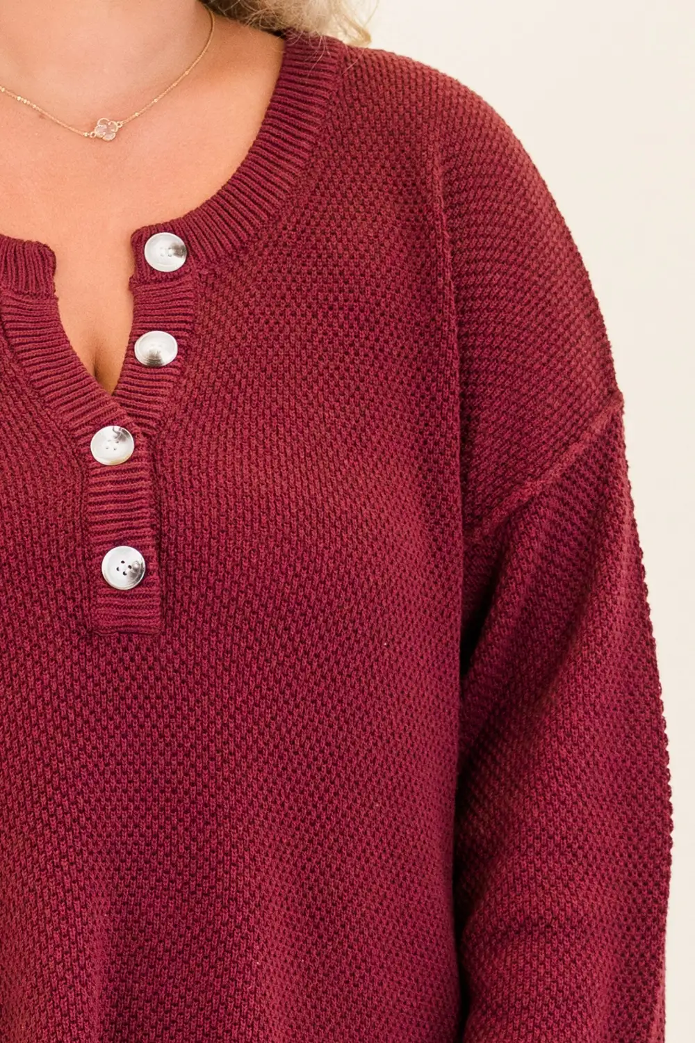 Apple Picking Sweater, Wine