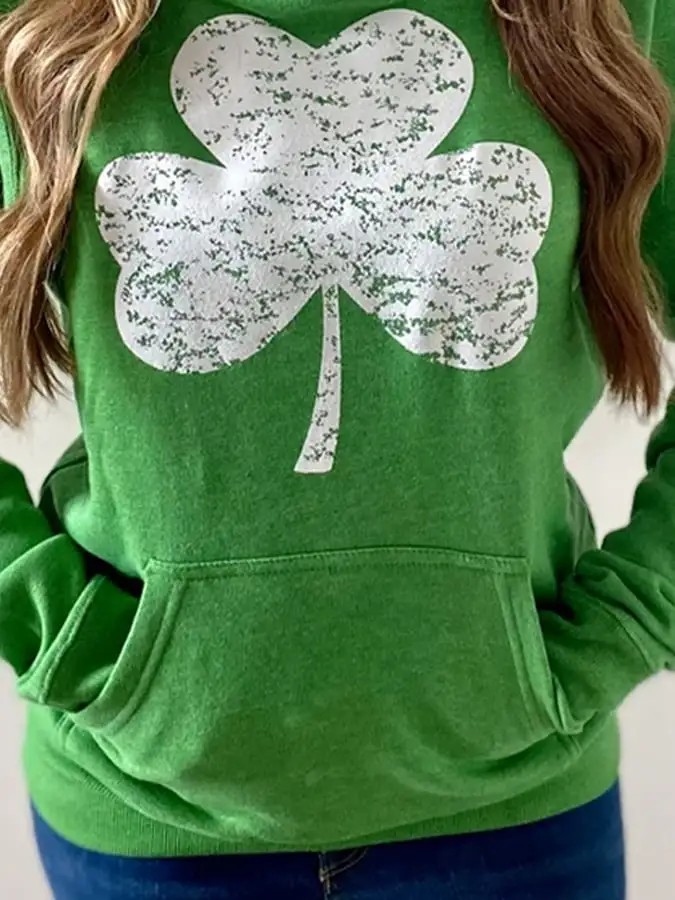 Women's St. Patrick's Day Shamrock Sweatshirt