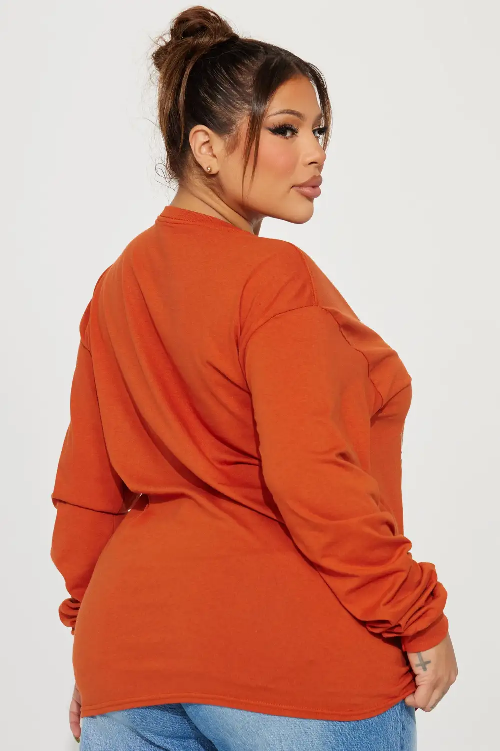 City of Dreams Long Sleeve Tee - Rust