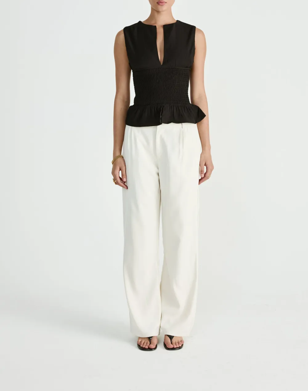 Drape Breathable Casual Trousers