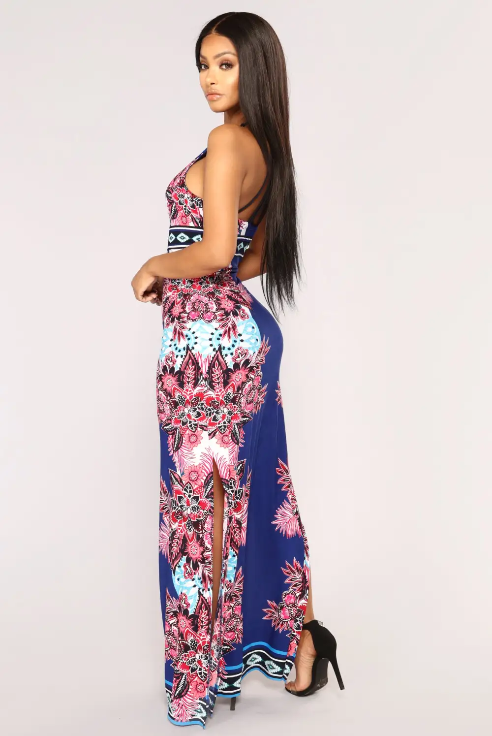 Girl From Ipanema Maxi Dress - Navy