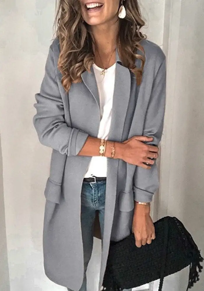 Uptown Girl Long Sleeves Blazer