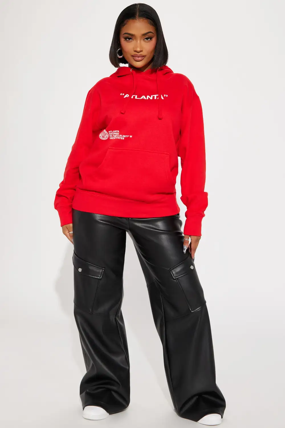 Destination Atlanta Hoodie - Red