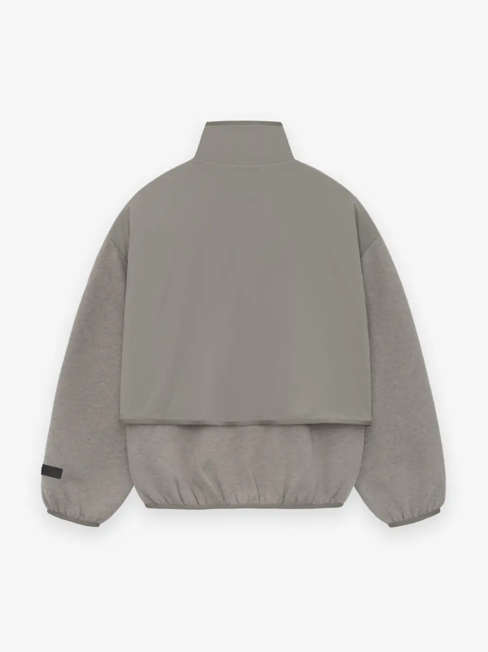 NYLON FLEECE MOCKNECK