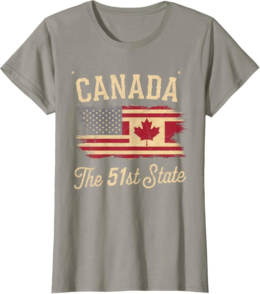 Canada the 51 State | Trump Canada U.S State funny T-Shirt