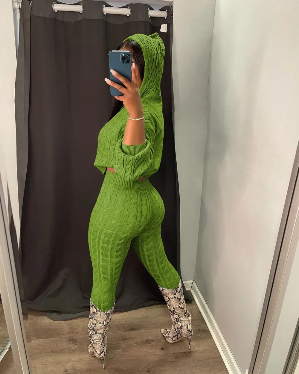 Knit Two Piece Outfits For Women Sweater Sets