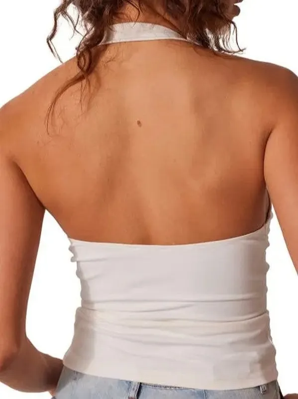 Clean Halter Cami Top