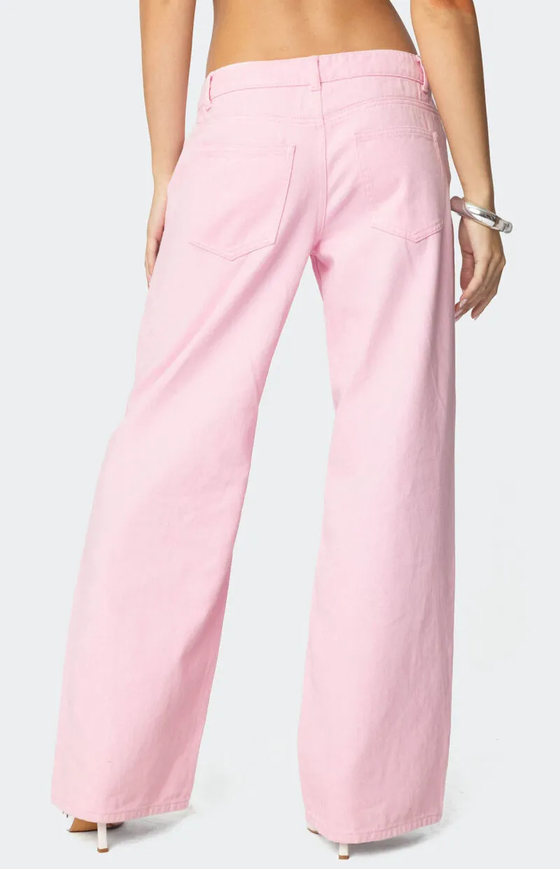 Edikted Roman Low Rise Slouchy Jeans