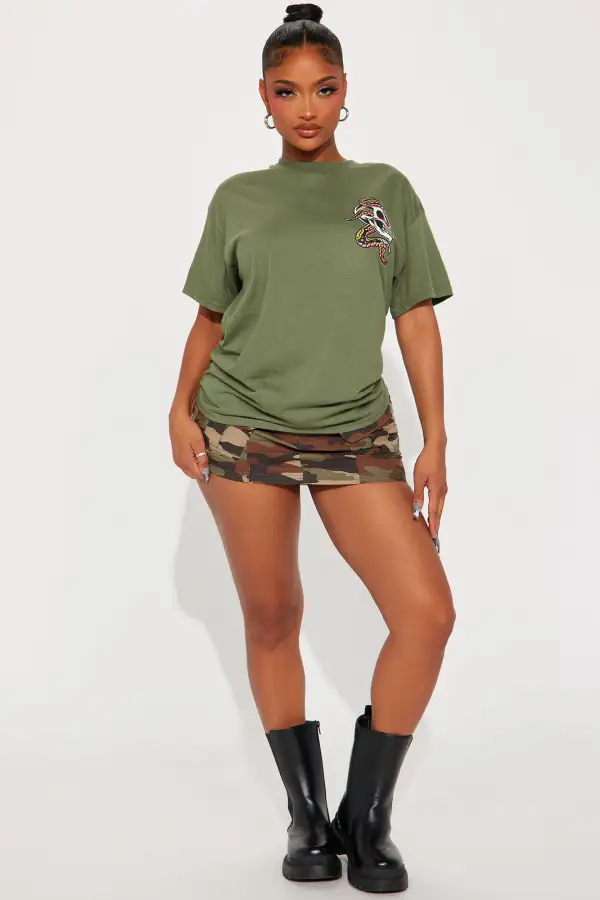 Live To Win Graphic Tee - Sage