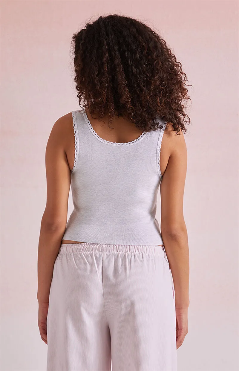 Beverly and Beck Heart Bow Tank Top