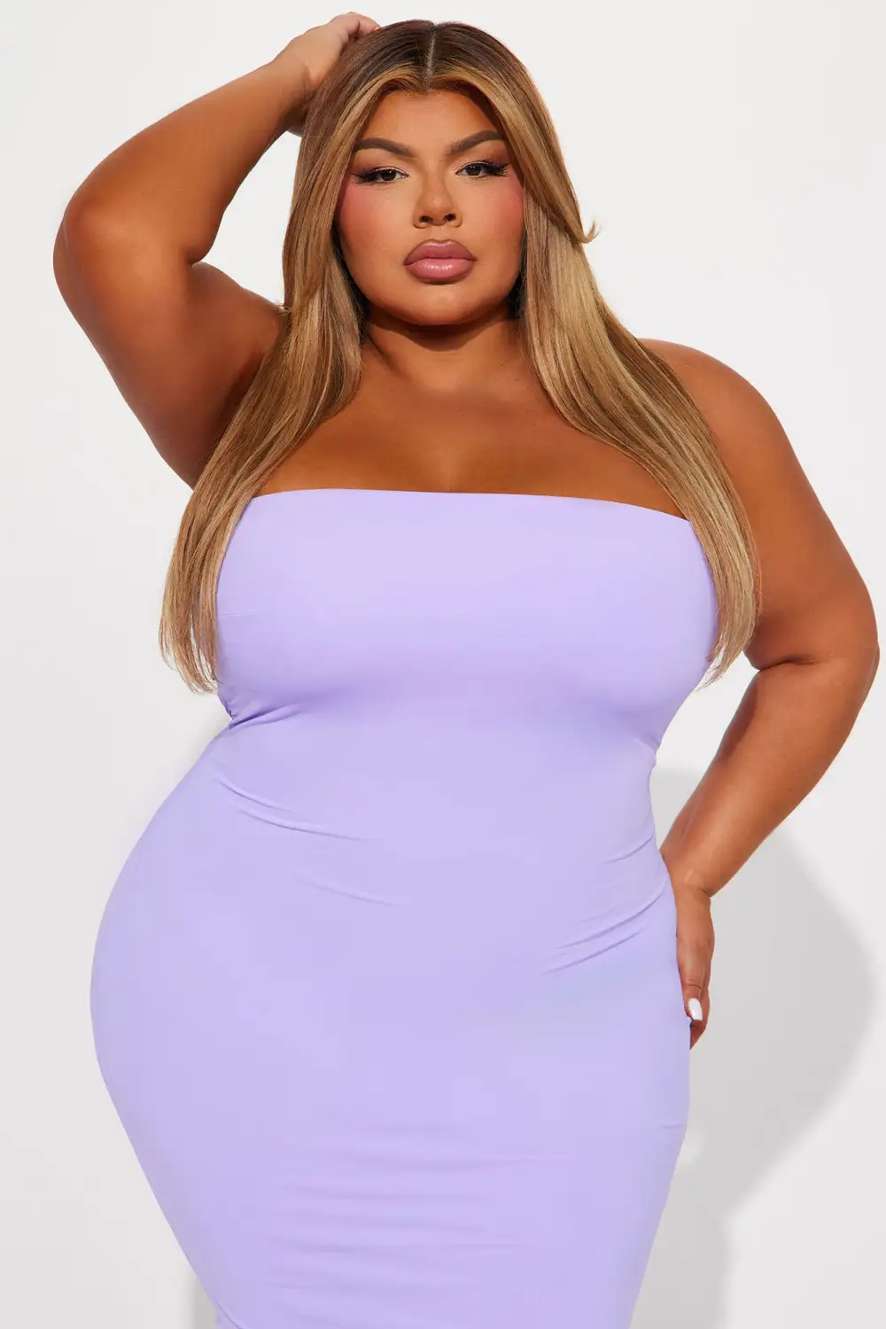 Katie Mermaid Gown - Purple