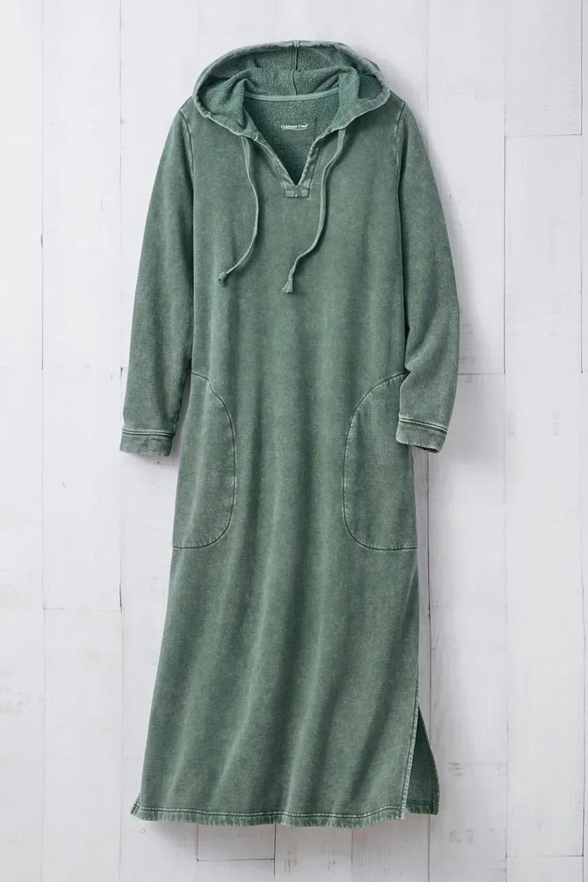 Colorwash hooded lounger