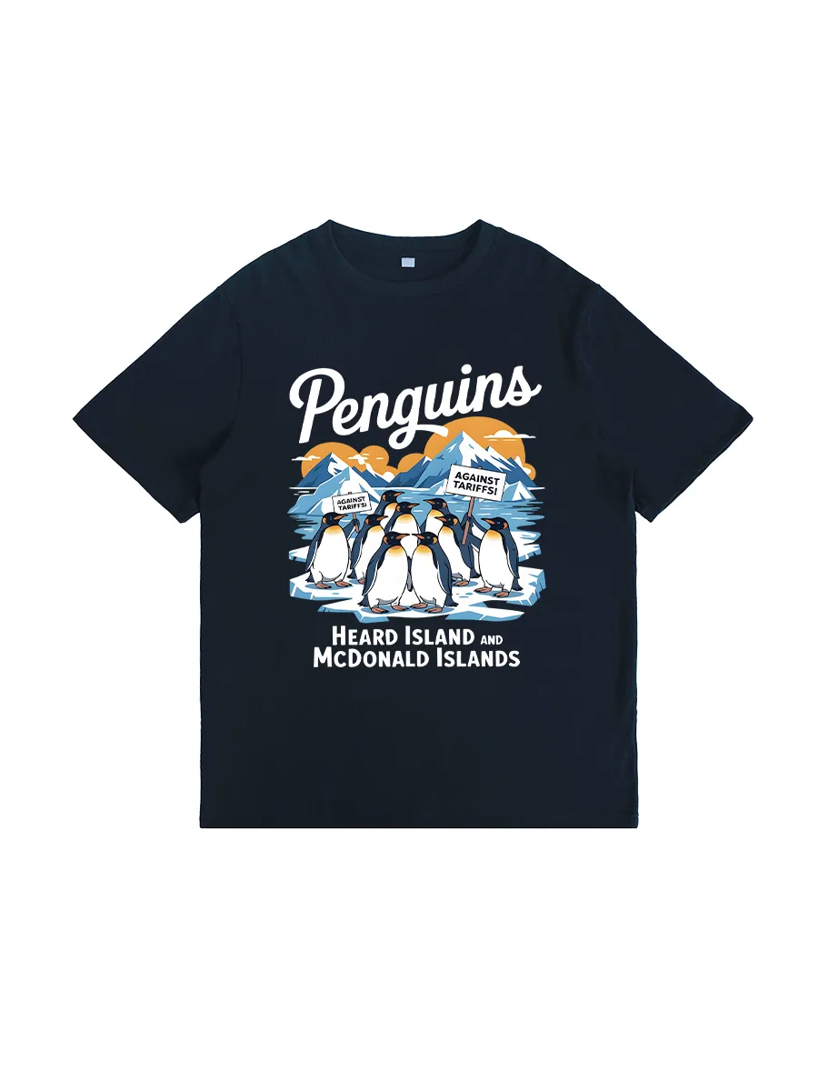 with slogans against adding tariffs T-shirts