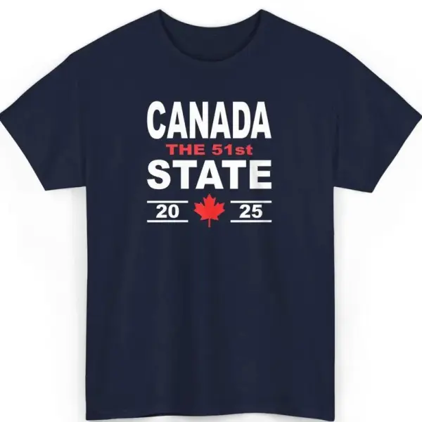 Canada 51st State Shirt, Funny Political Humor Tee, Satirical Canada T-Shirt, Political Joke Shirt, USA-Canada Humor, Political Satire Gift