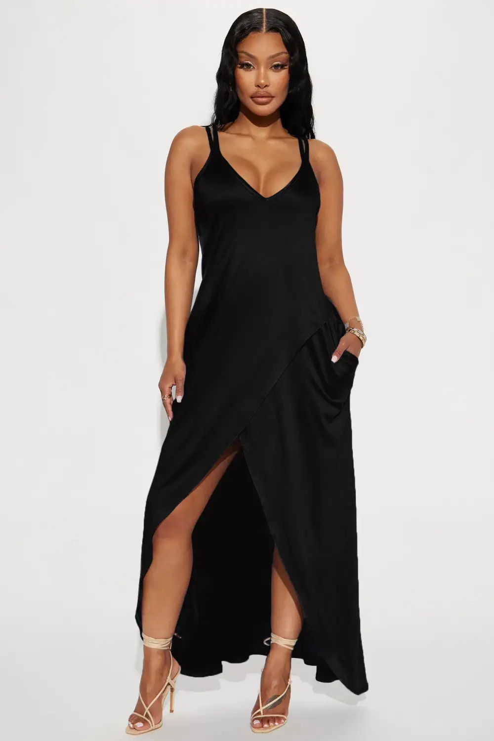Camille Maxi Dress - Black