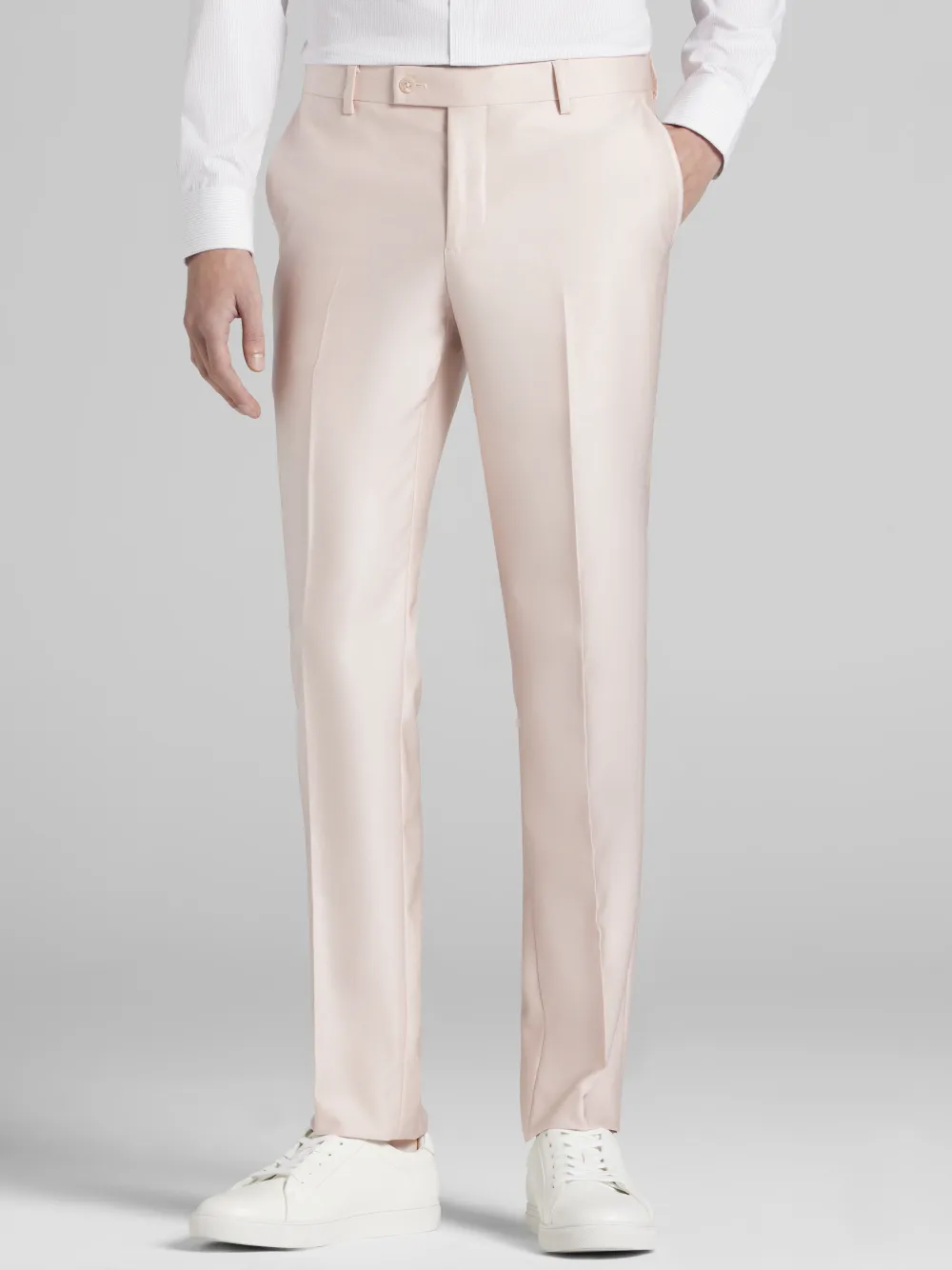 Egara Modern Fit Shiny Suit Pants