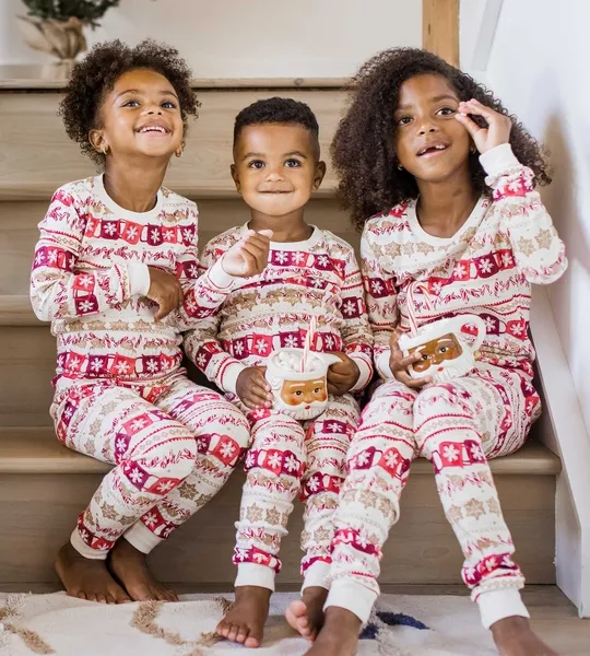 Present Delivery Organic Cotton Matching Family Pajamas