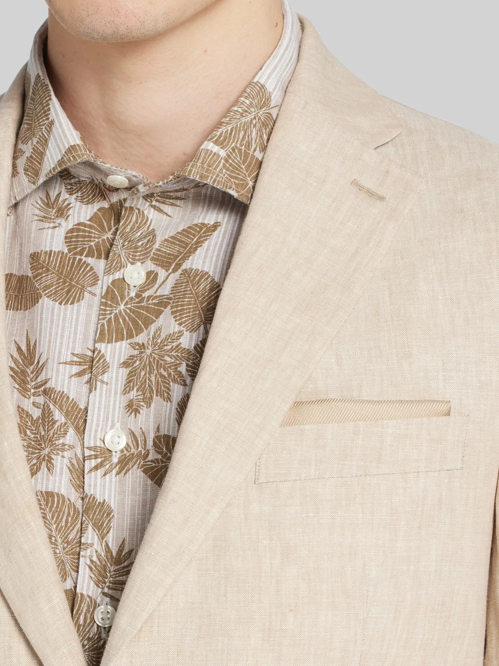 Tommy Hilfiger Modern Fit Linen Suit Jacket