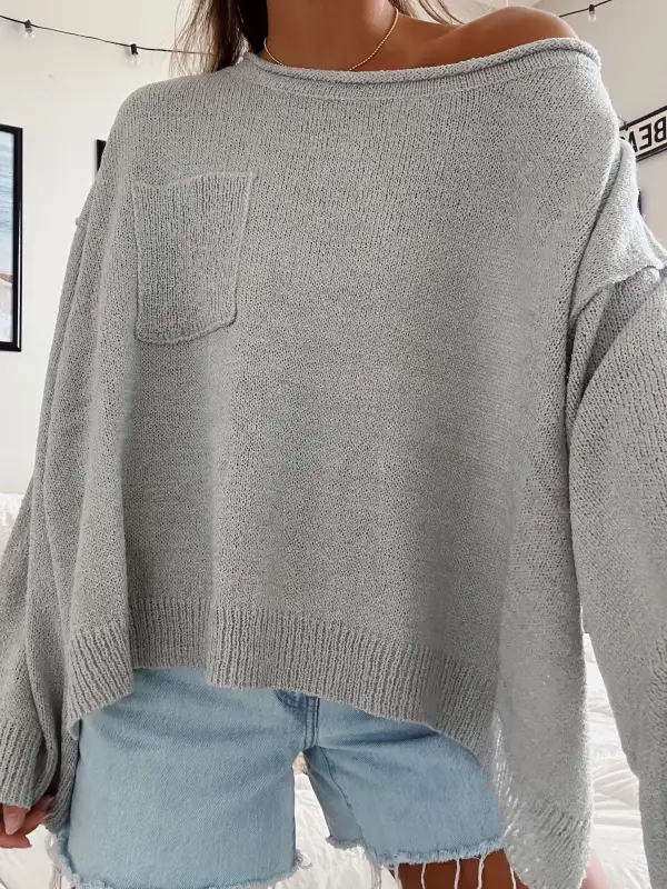 OVERSIZED BOXY SWEATER