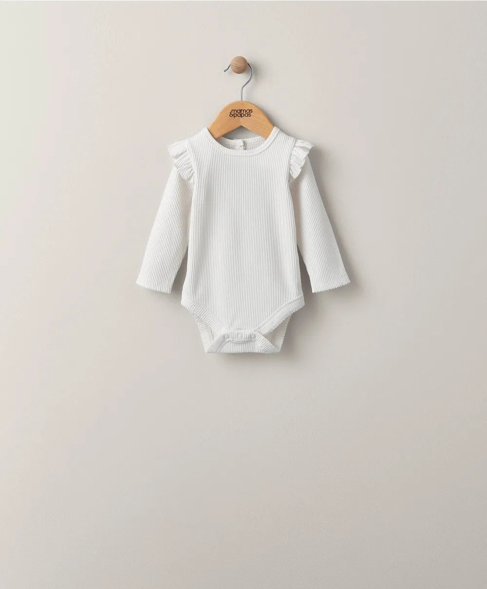 Frill Jersey Bodysuit