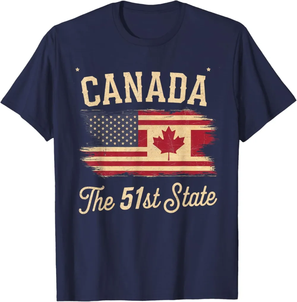 Canada the 51 State | Trump Canada U.S State funny T-Shirt