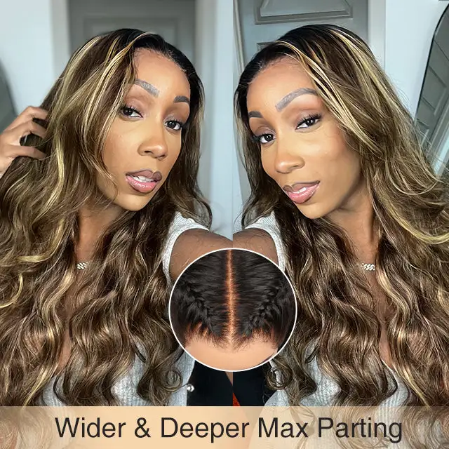 Special Offer | 13×6 Full Lace Black Roots with 4/27 Highlight Wig Human Hair Wig