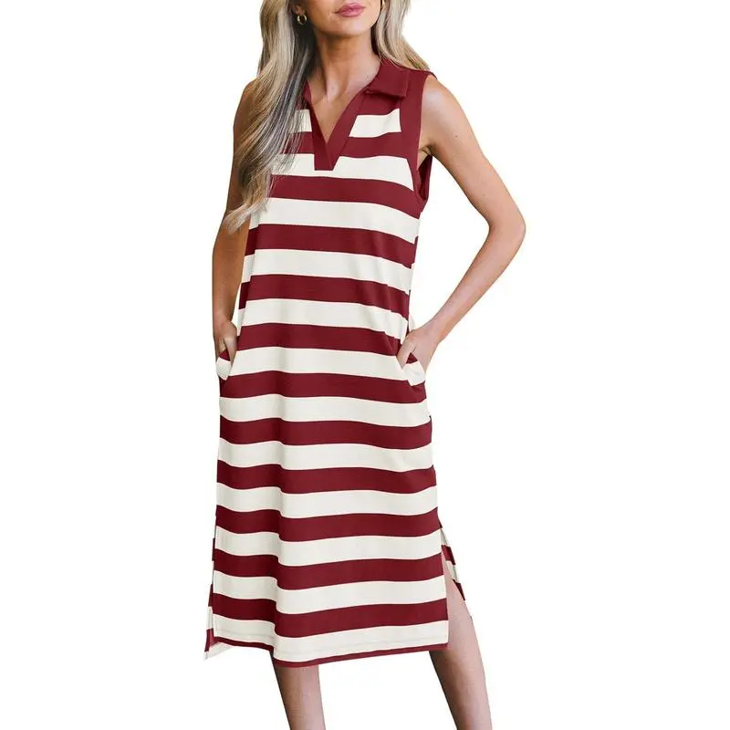 Women's Striped Summer Dress