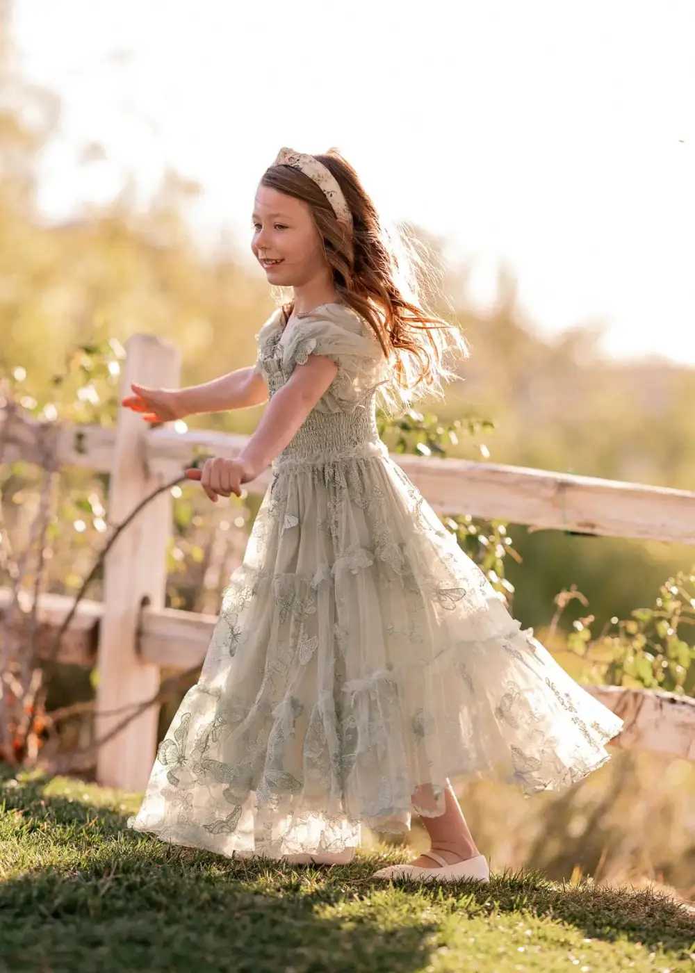 Flutter Girls Dress