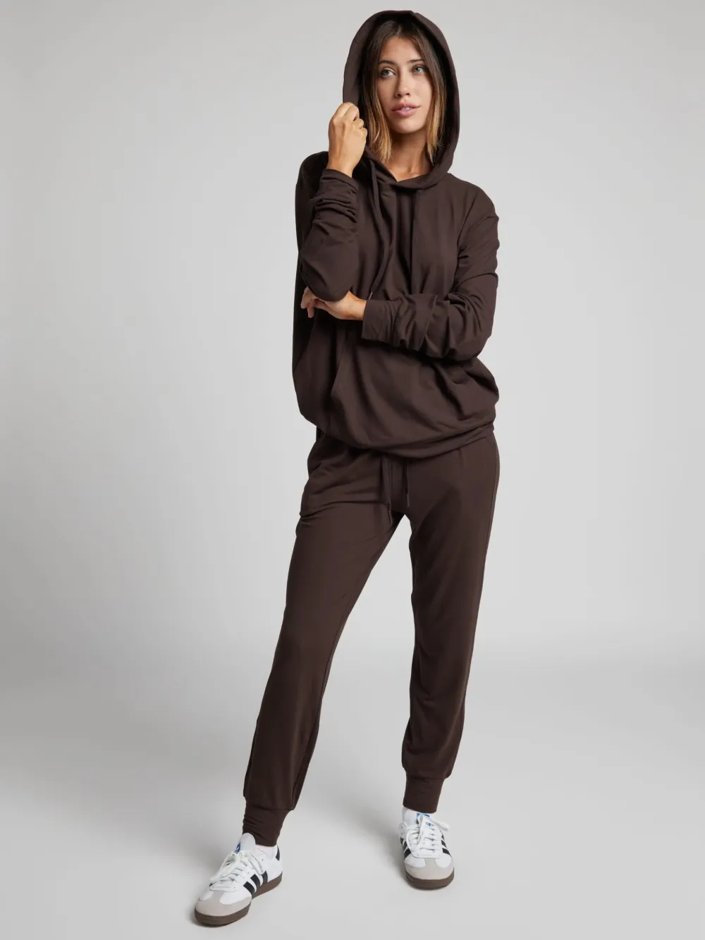 All Day Jersey Hoodie & Jogger Set