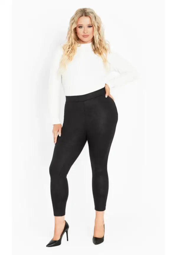 Nina Vegan Leather Pant