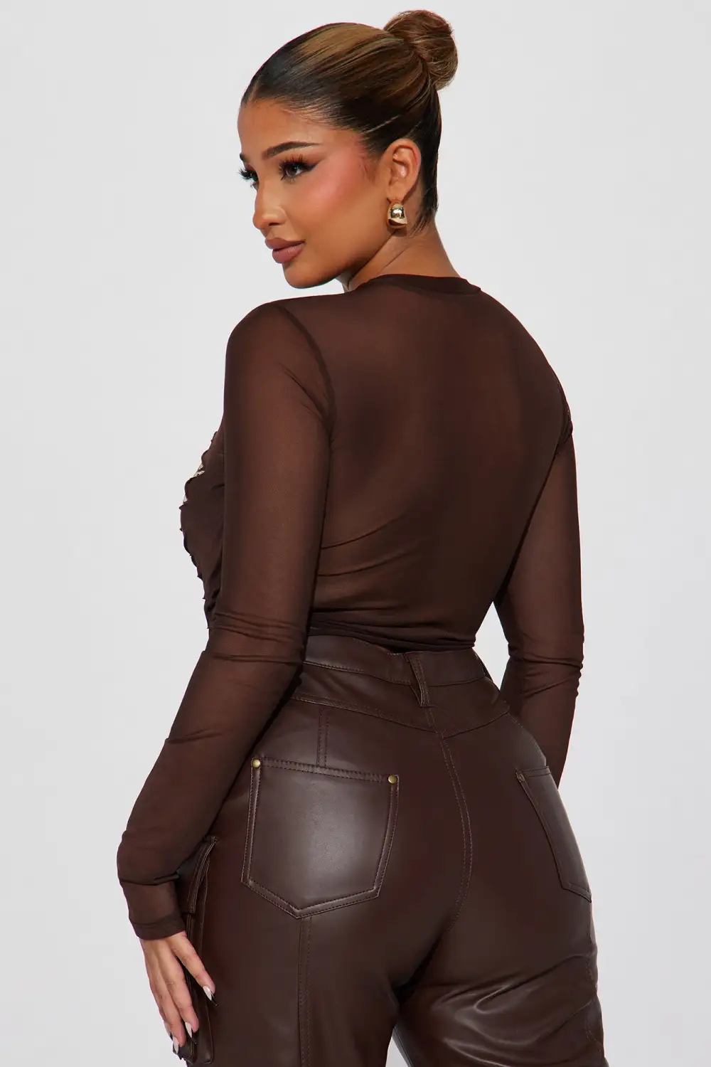 Hit The Road Distressed Top - Brown