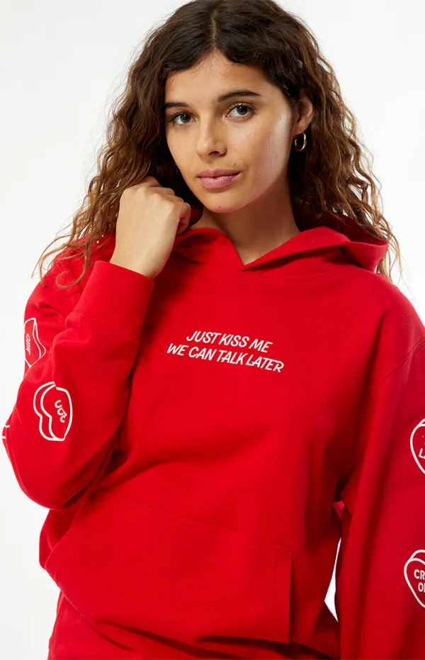 By Samii Ryan x Sweethearts Just Kiss Me Hoodie