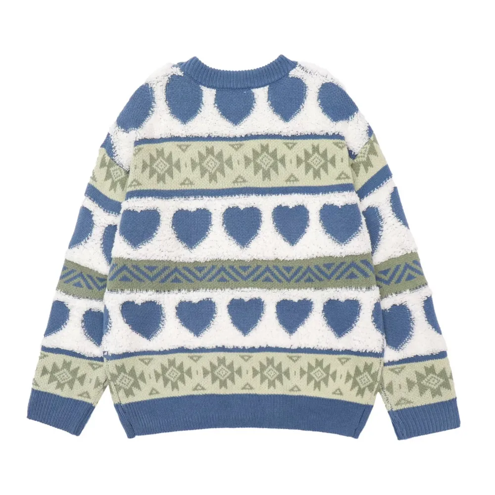 Retro Loose Thickened Sweater
