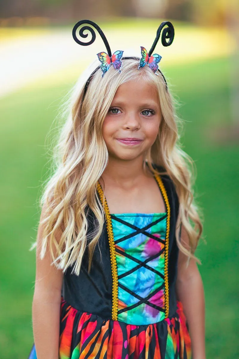 Rainbow Butterfly Costume - 3 Piece Set